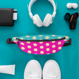Trendy Moderne Meisjesachtige Roze Aqua Glitterige Heuptasje