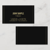 Trendy moderne minimalistische professionele pure  visitekaartje (Voorkant / Achterkant)