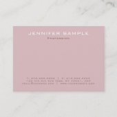 Trendy Moderne Professionele Premium Zijde Luxe Visitekaartje (Voorkant)