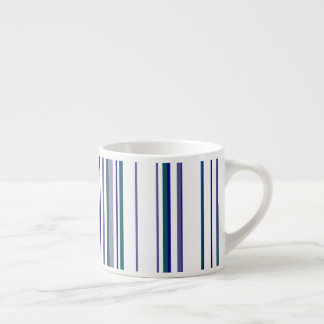 Trendy Moderne Strepen Espresso Kop