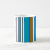 Trendy Moderne Strepen Koffiemok (Center)