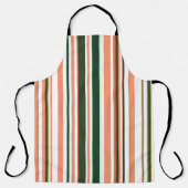 Trendy moderne strepen schort (Voorkant)