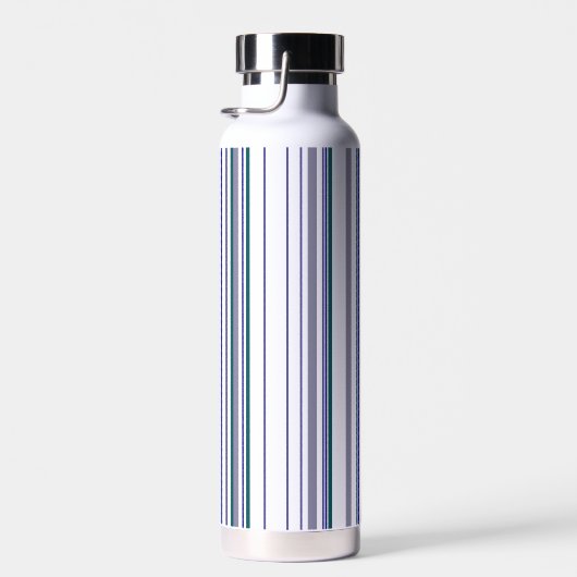 Trendy moderne strepen waterfles (Rechts)