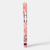 Trendy moderne tropische bloemenpatroon Case-Mate iPhone case (Achterkant / Links)