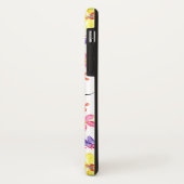 Trendy Moderne Waterverf Bloemen Apple iPhone hoes (Achterkant/links)