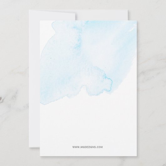 Trendy moderne zomer cocktailparty uitnodigingen (Achterkant)