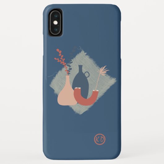 Trendy moderne zuidwest decor iPhone / iPad hoes (Achterkant)