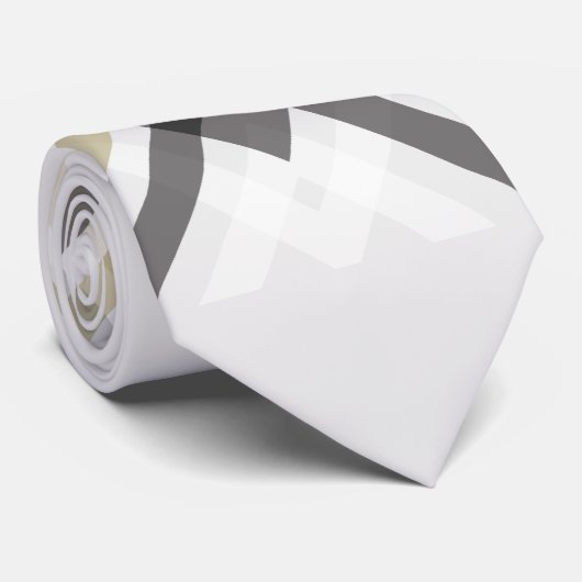 Trendy Modieuze Chevron van de Zigzag controleert Stropdas (Opgerold)