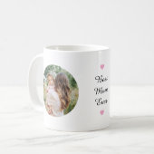 Trendy Moeder Beste Moeder Ooit Aandenken Koffiemok (Voorkant links)