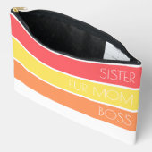 Trendy Moederdag Typografie toilettas Etui (Open)