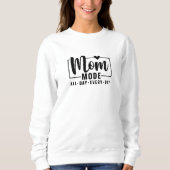 Trendy Mom Mode sweatshirt (Voorkant)