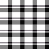 Trendy Monochrome Checkered Blanket Custom Name Fleece Deken