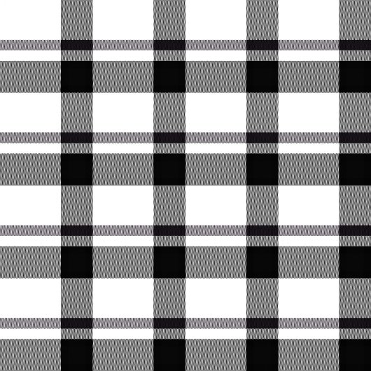 Trendy Monochrome Checkered Blanket Custom Name Fleece Deken