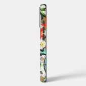 Trendy Monogram Floral  Damask Case-Mate iPhone Case (Achterkant / Links)