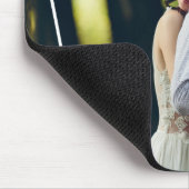 Trendy Monogram Foto Muismat (Hoek)