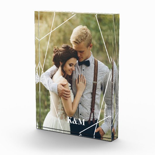 Trendy Monogram Fotoblokken (Rechts)