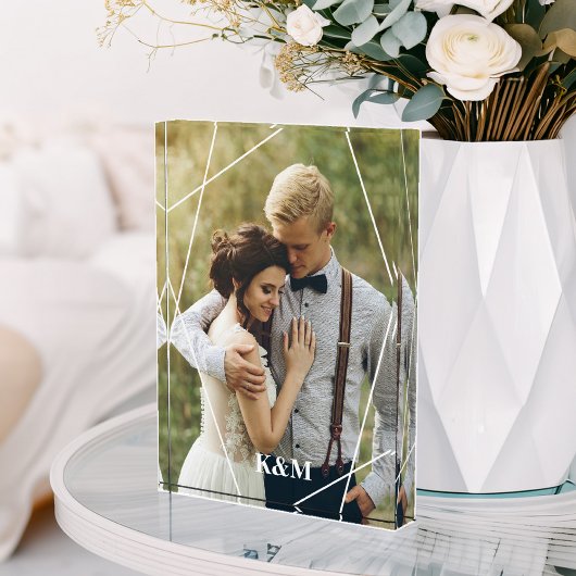 Trendy Monogram Fotoblokken