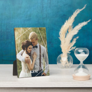 Trendy Monogram Fotoplaat