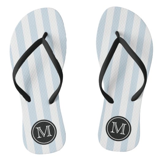 Trendy Monogram Wedding Favor | Alle kleuren Teenslippers (Voetbed)