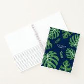 Trendy Monstera palmbladeren Notitieboek (Binnen)