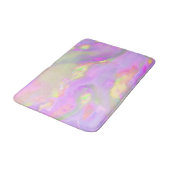 Trendy mooie kleurrijke abstracte golven badmat (Gekanteld)