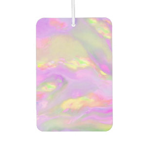 Trendy mooie kleurrijke abstracte golven luchtverfrisser