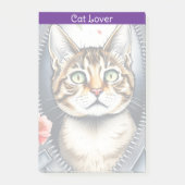 Trendy Mooie Schattigee Waterverf Kat Collectie Post-it® Notes (Voorkant)