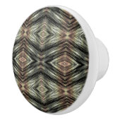 Trendy Mosaic Native American Tribe Pattern Keramische Knop (Rechts)