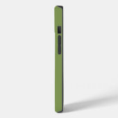 Trendy Moss Green Achtergrond Kleur deze Case-Mate iPhone Case (Achterkant / Links)