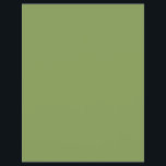 Trendy Moss Green Background Color Pas dit aan Flyer<br><div class="desc">Dit aangepaste stijlvolle product in een trendy moss groene kleur achtergrond voor uzelf of als geschenk om in alle gevallen een indruk te maken. Klik op de knop "Aanpassen!" om gereedschappen weer te geven om dit product aan te passen als u een teksteditor en een afbeelding-lader wilt gebruiken.</div>