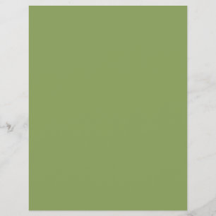 Trendy Moss Green Background Color Pas dit aan Flyer