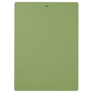 Trendy Moss Green Background Color Pas dit aan Klembord