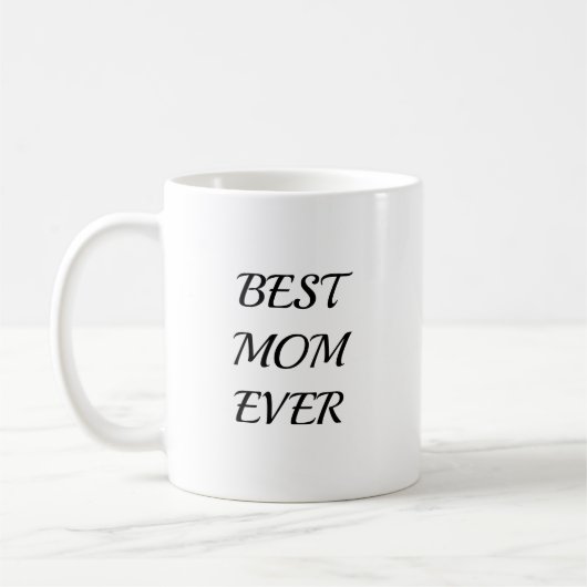 Trendy Mother Best Mom Ever Keepsake Koffiemok (Links)