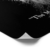 Trendy Motivatie Vertrouwen Lion Inspirerend Poster (Hoek)