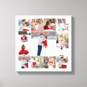 Trendy Multi fotocollage Canvas Afdruk (Voorkant)
