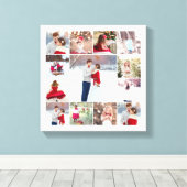 Trendy Multi fotocollage Canvas Afdruk (Insitu (Houten vloer))
