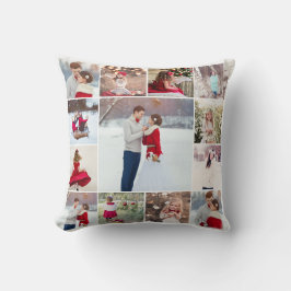 Trendy Multi Photo Collage Pillow Kussen