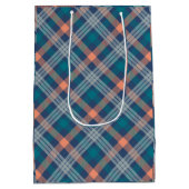 Trendy Multicolor Tartan Medium Cadeauzakje (Achterkant)