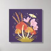 Trendy Mushroom Art Print (Voorkant)