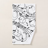 Trendy Music Design Bad Handdoek (Handdoek)