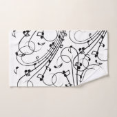 Trendy Music Design Bad Handdoek (Handdoek)