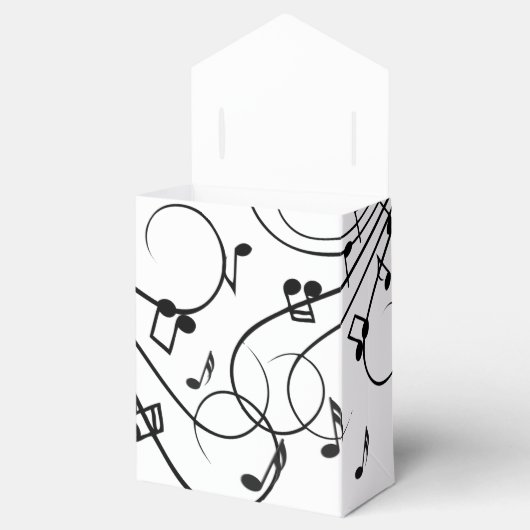 Trendy Music Design Bedankdoosjes (Geopend)