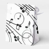 Trendy Music Design Bedankdoosjes (Achterkant)