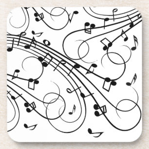 Trendy Music Design Bier Onderzetter
