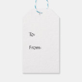 Trendy Music Design Cadeaulabel (Achterkant)