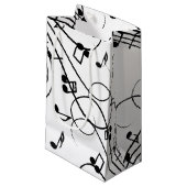 Trendy Music Design Klein Cadeauzakje (Voorkant Gekanteld)