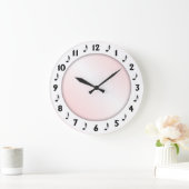 Trendy Music Design Pink Grote Klok (Huis)