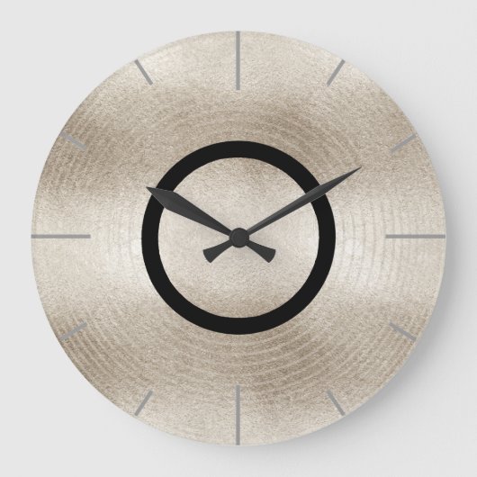 Trendy Music Platinum Record Disk Grote Klok (Voorkant)