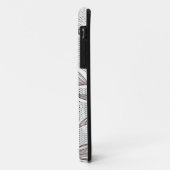 Trendy Mustache Pattern Case-Mate iPhone Case (Achterkant/links)