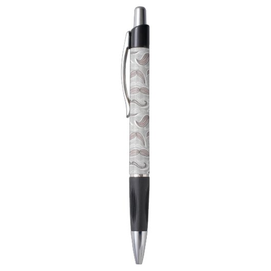 Trendy Mustache Pattern Pen (Top (Verticaal))